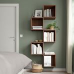 IKEA EKET duvar dolabı kombinasyonu ceviz görünümlü - 49490295
