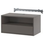 IKEA EKET duvar dolabı kombinasyonu koyu gri - 29580975