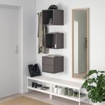 IKEA EKET duvar dolabı kombinasyonu koyu gri - 89336377