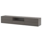 IKEA EKET duvar dolabı kombinasyonu koyu gri - 89580982