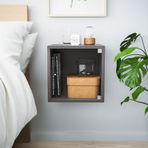 IKEA EKET kapaklı duvar dolabı koyu gri - 69336359