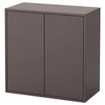 IKEA EKET kapaklı duvar dolabı koyu gri - 69435222