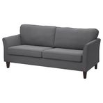 IKEA EKHOLMA 3'lü kanepe hakebo koyu gri - 49535595