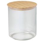 IKEA EKLATANT kapaklı cam kavanoz cam-bambu - 30608756