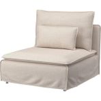 IKEA Ekru Modern Kanepe - Tekli Koltuk - Bej