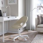 IKEA ELDBERGET/MALSKAR çalışma sandalyesi bej-beyaz - 59444397