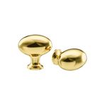 IKEA Eneryda 35 Mm 2 Adet Gold Altın Pirinç Topuz Kulp Dolap Gardırop Çekmece Kapak Kulbu Kulpu