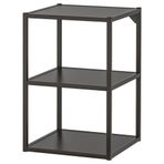 IKEA ENHET açık raf ünitesi, antrasit, 40x40x60 cm