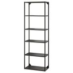 IKEA ENHET açık raf ünitesi, antrasit, 60x30x180 cm
