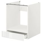 IKEA ENHET ankastre fırın dolabı beyaz-parlak cila beyaz - 99320917