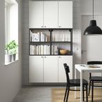 IKEA ENHET raf ünitesi beyaz-antrasit - 09547982