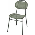 Ikea Ensholm Sandalye 55 x 50 cm Yeşil File Dış Mekan Uyumlu Istiflenebilir