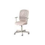 IKEA ergonomik çalışma sandalyesi, siyah-bej, kolçaklı