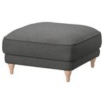 IKEA Esseboda Tallmyra Orta Gri Puf