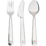 Ikea Fabler 3 Parça Çatal Kaşık Bıçak Seti Çelik 60137571 - 3 yaş üzeri için tavsiye edilmiştir.