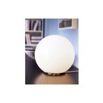 IKEA Fado Abajur Küre Abajur Cam Beyaz 23 cm Abajur