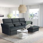 IKEA Fammarp Tallmyra Siyah-Gri 2'li Kanepe
