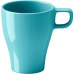 Ikea Fargrık Kupa Turkuaz 250 ml 50234803 - Açık Gri - Beyaz