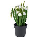 IKEA FEJKA yapay bitki yeşil-beyaz - 60613351