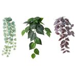 IKEA FEJKA yapay bitki yeşil-lila - 30548625