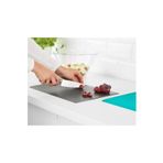 IKEA Fınfördela Koyu Gri Koyu Turkuaz 28x36 cm Kesme Tahtası