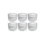 IKEA Fınsmak Reçellik,kahve Yanı Sunumluk, Sosluk, Mumluk, Saydam Cam (6adet)
