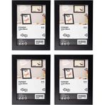 Ikea FISKBO 4'lü Fotoğraf Çerçevesi Seti, Siyah, 13 x 18 cm