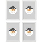 Ikea FISKBO A4 Çerçeve Beyaz 21x30cm - 4'lü Set