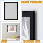IKEA FISKBO Çerçeve Siyah 30x40 cm