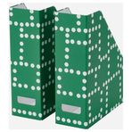 IKEA FJADERHARV dosyalık yeşil-beyaz - 60620097