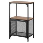 IKEA FJALLBO açık raf ünitesi siyah - 20473593