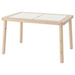 IKEA Flisat Huş Beyaz 83x58 cm Çocuk Masası
