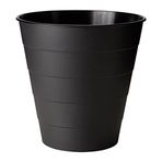 IKEA Fniss çöp kutusu, polipropilen, siyah, 28 x 28 x 28 cm