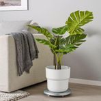 Ikea Förenlıg Beyaz Iç/Dış Kullanım Saksı 24 Cm Plastik