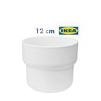 Ikea Förenlıg Beyaz Saksı 12 Cm