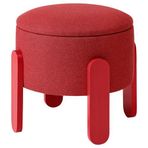 IKEA FÖRLUNDA saklama gözlü puf tonerud kırmızı - 40570244