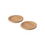 IKEA Forsegla Bambu Bardak Altlığı 9 cm 2 Adet