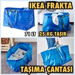 IKEA Frakta Mavi 71 lt Taşıma Çantası