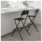 IKEA FRANKLIN bar sandalyesi siyah - 50406465