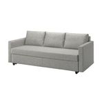 IKEA FRIHETEN 3'lü yataklı kanepe faringe açık gri - 60551225