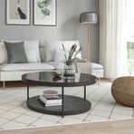 IKEA FRÖTORP orta sehpa siyah-mermer görünümlü - 70497582