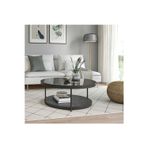 IKEA FRÖTORP orta sehpa , siyah mermer görünümlü , 88 cm MEZURA