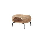 IKEA Gamlehult Tabure/sehpa, Rattan-Antrasit, Depolamalı El Yapımı Sehpa