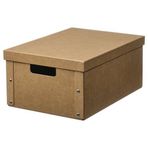 IKEA GARDESGARD kapaklı kutu natürel - 70596935