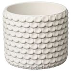 IKEA GLACIARBJÖRN beton saksı beyaz - 50632816