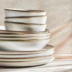 IKEA Gladelig 16 Parça Gri Yemek Takımı