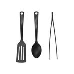 IKEA Gnarp Siyah Mutfak Gereçleri Seti
