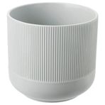 IKEA GRADVIS seramik saksı gri - 40414079