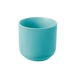 Ikea Gradvıs Seramik Saksı, Mavi-Turkuaz, 12 Cm