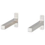 IKEA GRANHULT duvar rafı ayağı nikelaj kaplama - 30430536